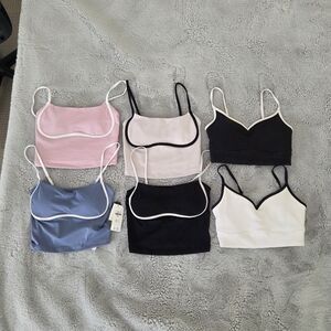 Gilly Hicks Black and White Sports Bras
